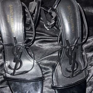 Saint Laurent Black Women's Shoes